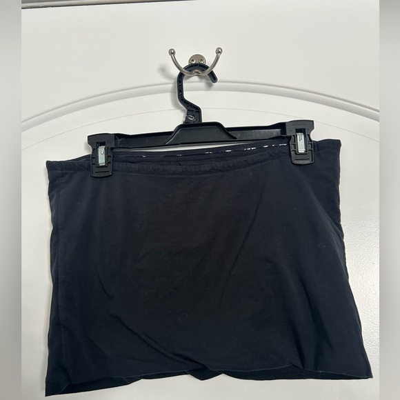 Everlane Black Tube Top built in bra size extra large 90s capsule wardrobe - Picture 8 of 8